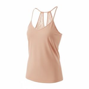 Maurices Peach Lace Back Tank Top